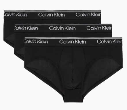 Calvin Klein NB4408 Hip Brief 3 Pack