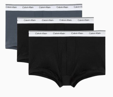NP2824O Calvin Klein Low Rise Trunk (3 PK)