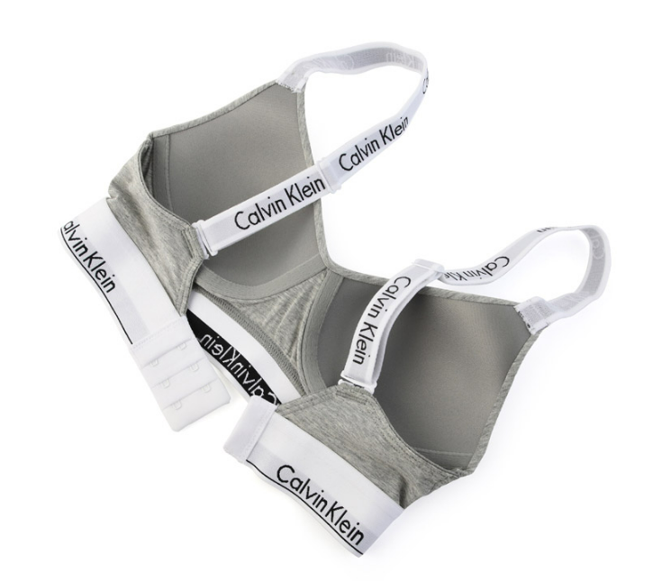 Calvin Klein QF7059 Lightly Lined Logo Strap Bralette