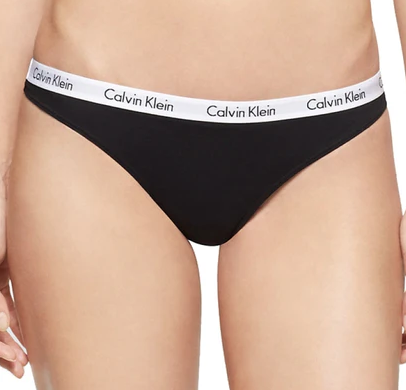 Calvin Klein QD3587 Thong 3PK