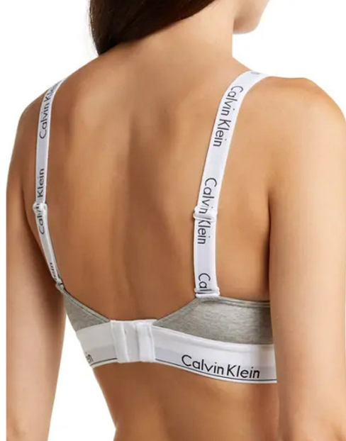 Calvin Klein QF7059 Lightly Lined Logo Strap Bralette