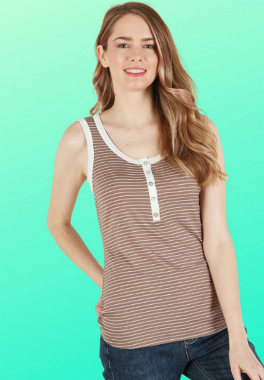 6309 Stripe Tank Top