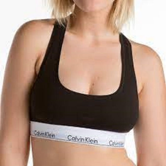 Calvin Klein F3785 Bralette- Black / Gray