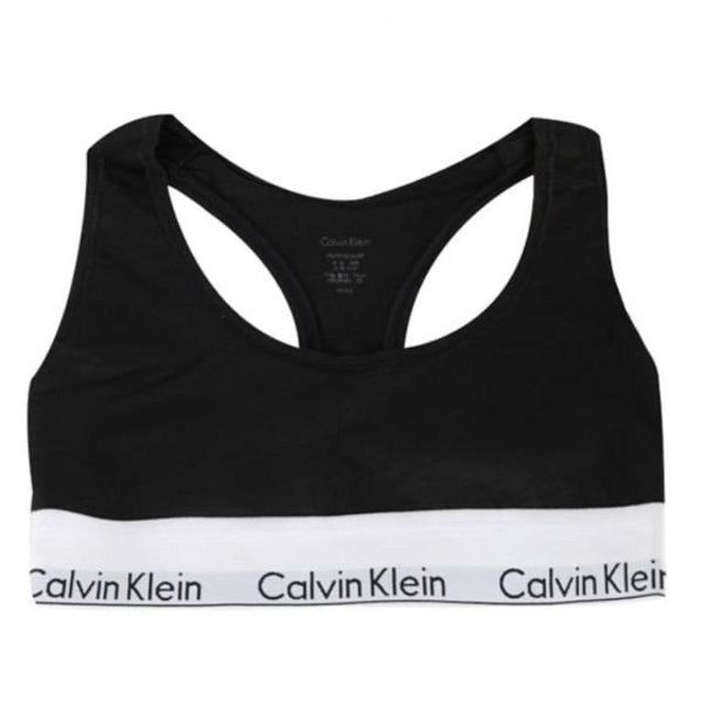 Calvin Klein F3785 Bralette- Black / Gray