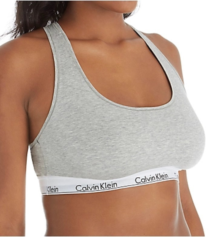 Calvin Klein F3785 Bralette- Black / Gray