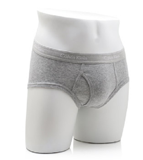 Calvin Klein NB4000 Classic Briefs (4-Pack) Black, White, Gray