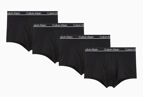 Calvin Klein NP2446O Micro Low Rise Trunks (4-Pack)