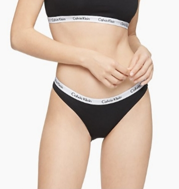 Calvin Klein QD3588 Bikini (3 Pack with Black, Grey, White)