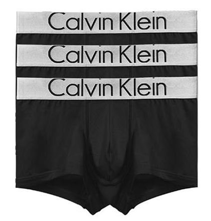 Calvin Klein NB1656 Steel Micro Trunk (3 Pack)