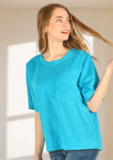 6045 Basic Round-Neck Short Sleeve