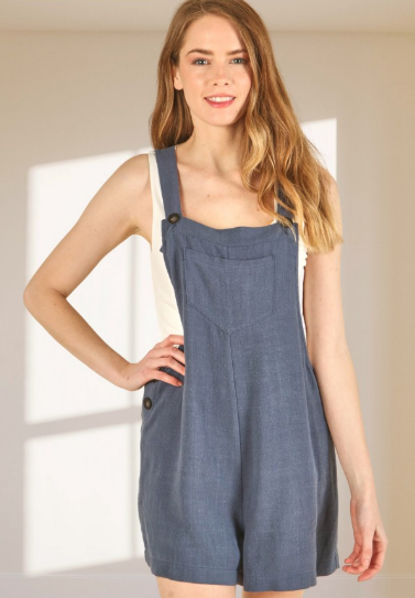 6066 Linen Jumpsuit