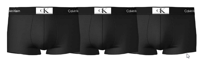 Calvin Klein NB3532 Micro Low Rise Trunks (3-Pack)