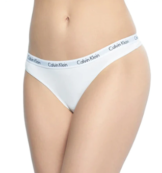 Calvin Klein QD3587 Thong 3PK